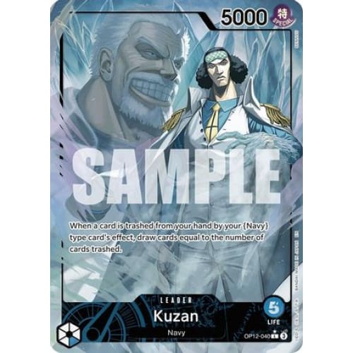 Kuzan (040) (Alternate Art) OP12-040 L Legacy of the Master