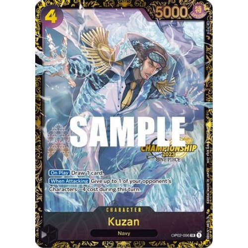 Kuzan (Championship 2023) OP02-096 PR One Piece Promotion