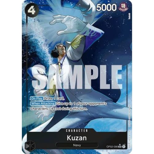 Kuzan (OP02-096) (Alternate Art) OP02-096 SR Premium