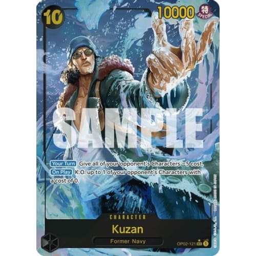 Kuzan (OP02-121) (Alternate Art) OP02-121 SEC Premium
