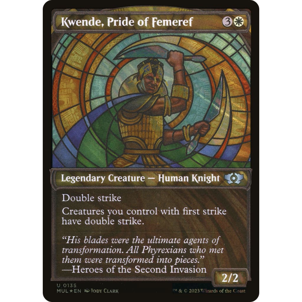 Kwende Pride of Femeref (MUL-135): (Showcase) Foil - Single
