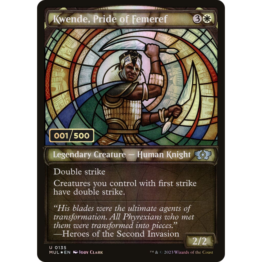 Kwende Pride of Femeref (MUL-135Z): (Showcase) Foil - Single