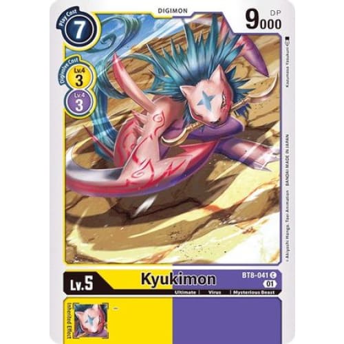 Kyukimon - BT8-041 - Common - Single