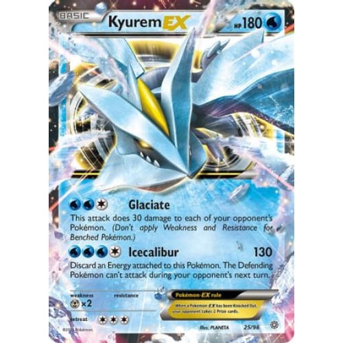 Kyurem-EX (025/098) Holo Rare Holofoil - Single