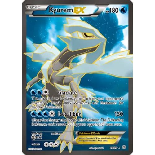 Kyurem-EX (086/098) Ultra Rare Holofoil - Single