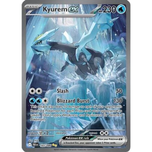 Kyurem ex - 165/086 (165) Special Illustration Rare