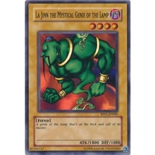 La Jinn the Mystical Genie of Lamp (RP01-EN085) Super Rare