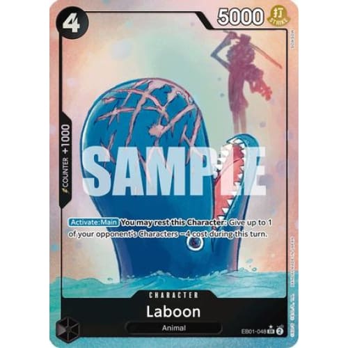 Laboon (048) (Alternate Art) EB01-048 SR Extra Booster: