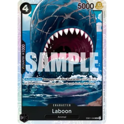 Laboon (Reprint) EB01-048 SR Premium Booster -The Best-