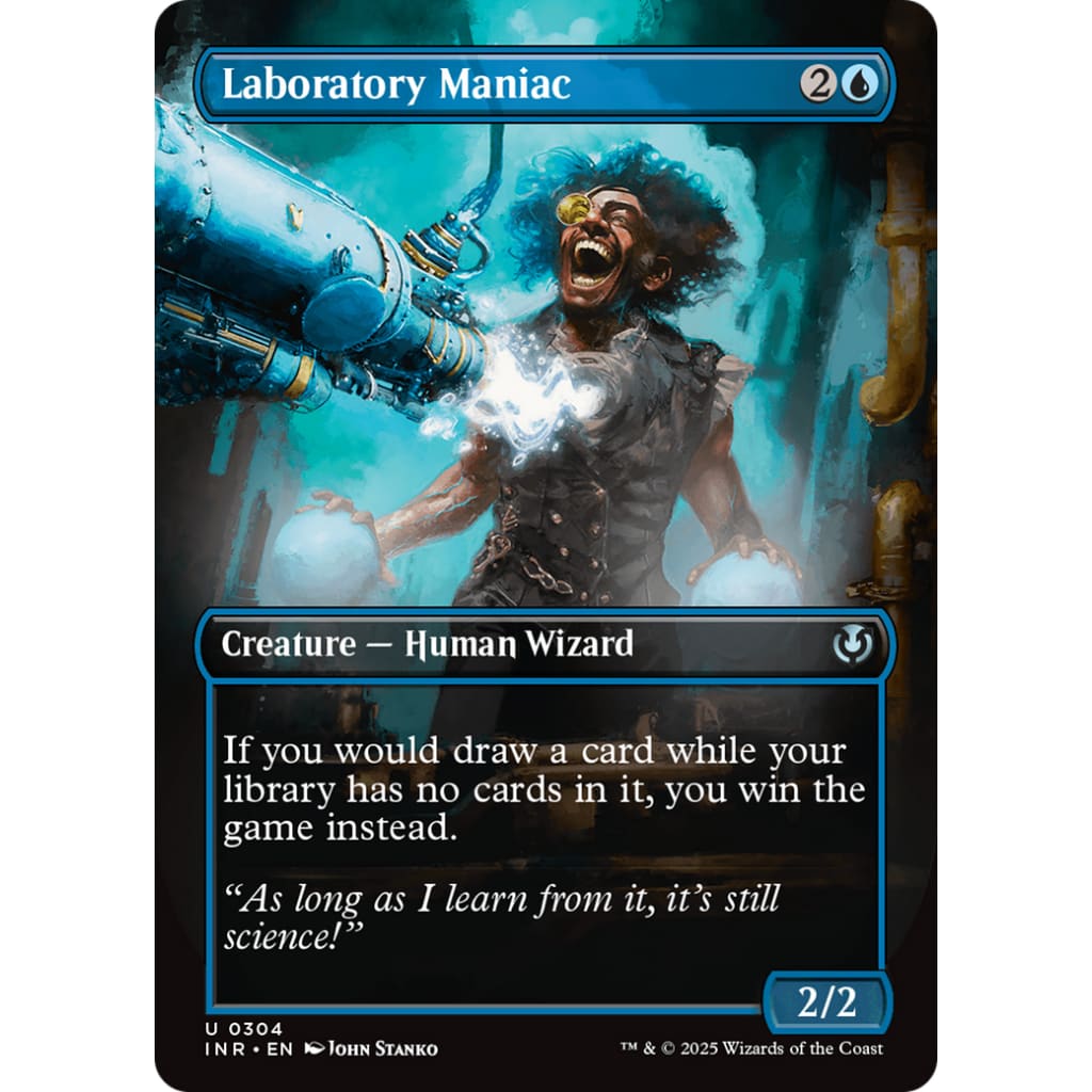 Laboratory Maniac (Borderless) (INR-304) - Single