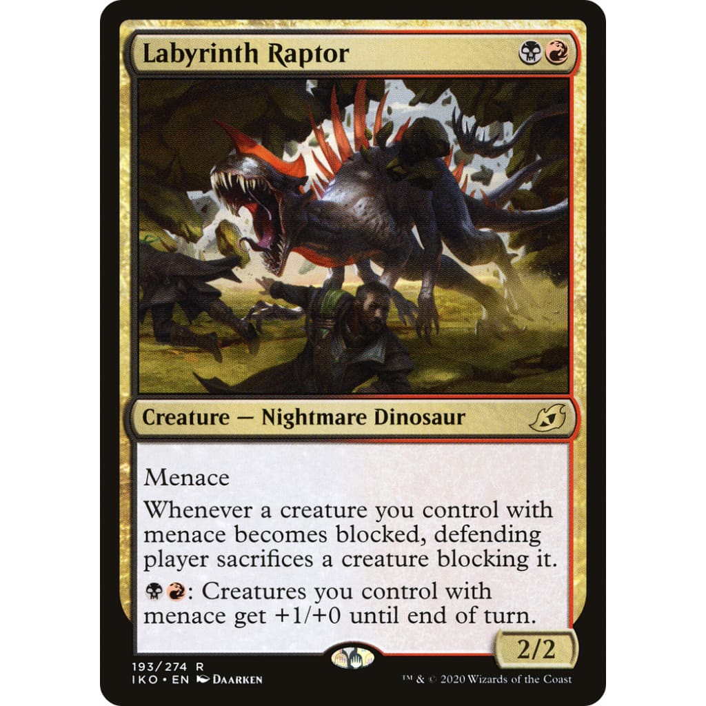 Labyrinth Raptor (IKO-193) Foil - Single