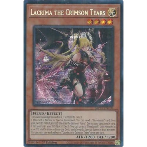 Lacrima the Crimson Tears - MP25-EN100 Prismatic Secret