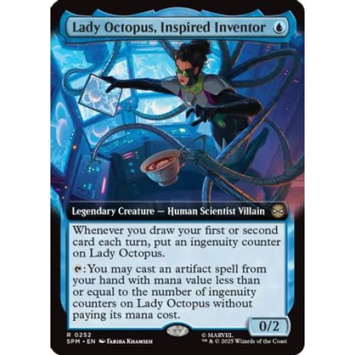 Lady Octopus Inspired Inventor (Extended Art) (SPM-252)