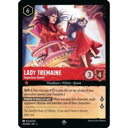 Lady Tremaine - Imperious Queen (110/204) - Rise