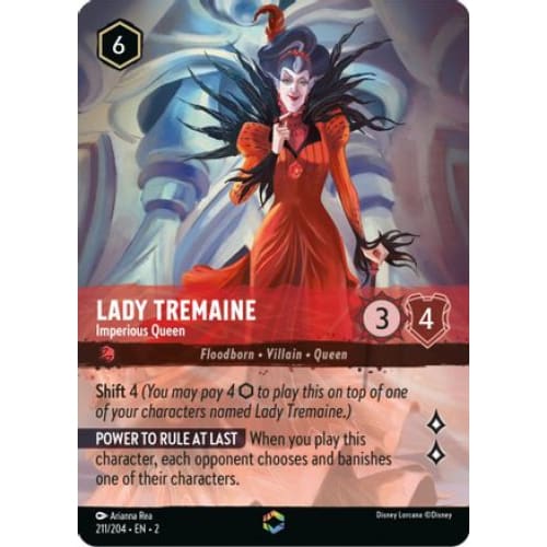 Lady Tremaine - Imperious Queen (Alternate Art) (211/204)