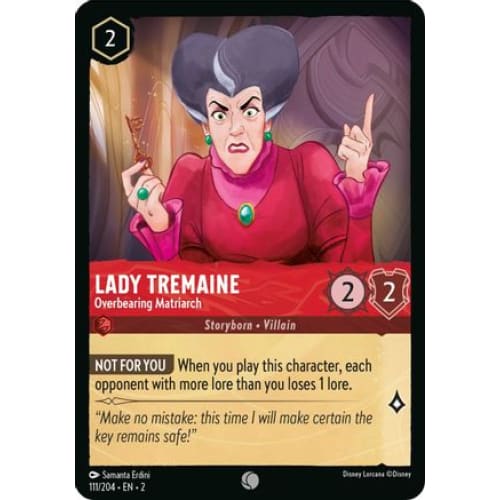 Lady Tremaine - Overbearing Matriarch (111/204) - Rise