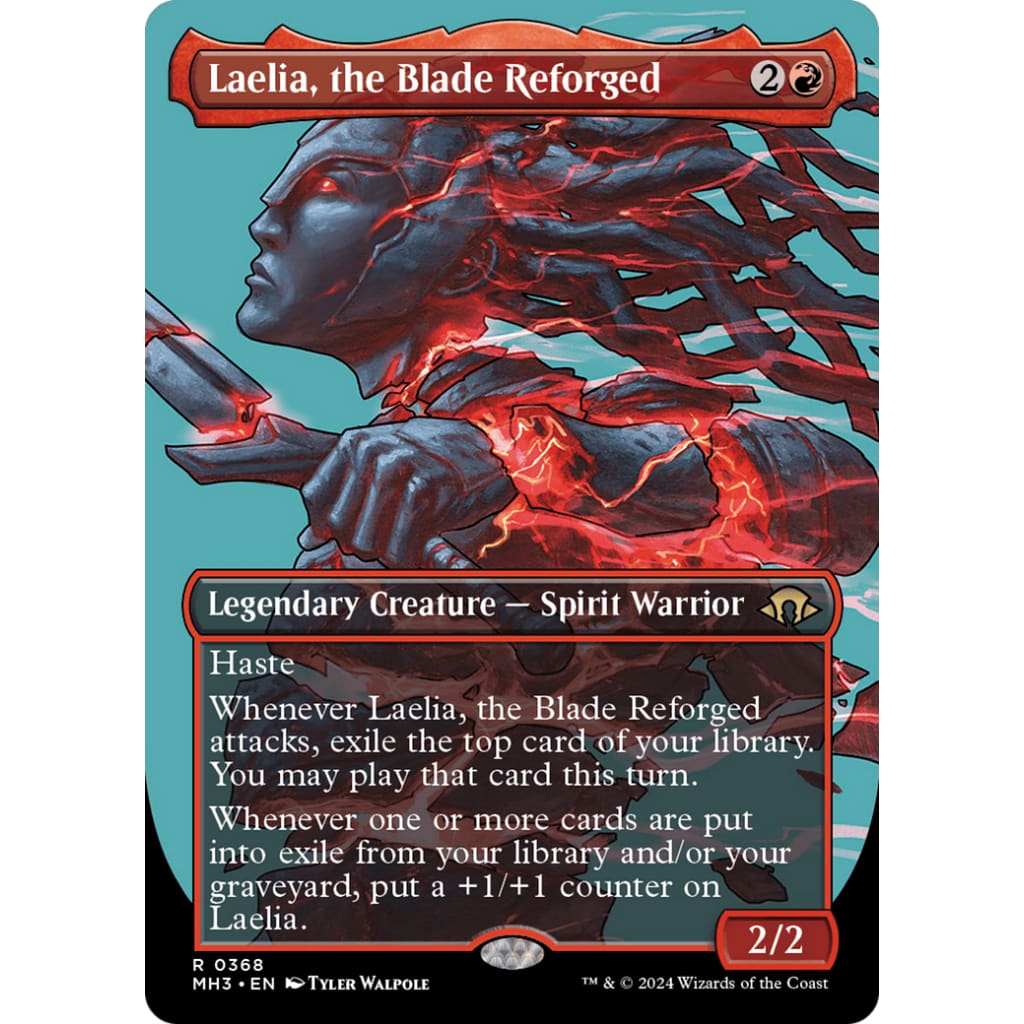 Laelia the Blade Reforged (MH3-368) (Borderless) Foil