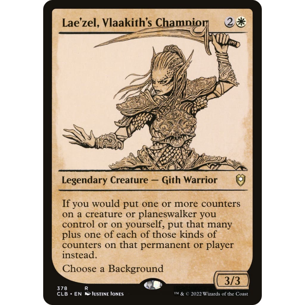 Lae’zel Vlaakith’s Champion (CLB-378) foil - Single