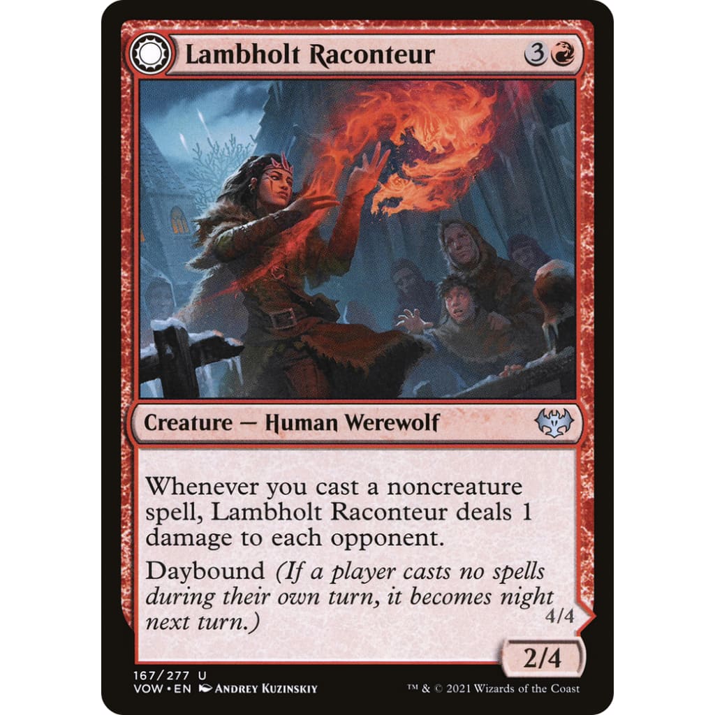 Lambholt Raconteur // Ravager (VOW-167): (Double Faced