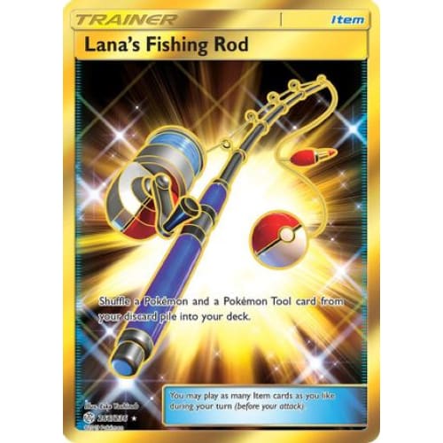 Lana’s Fishing Rod (266/236) Secret Rare Holofoil - Single
