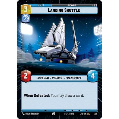 Landing Shuttle (Hyperspace) (325) - Single