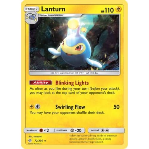 Lanturn (072/236) Rare Classic - Single