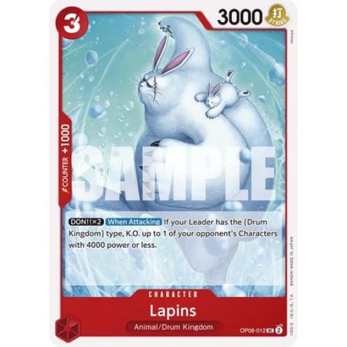 Lapins OP08-012 UC Two Legends - Single