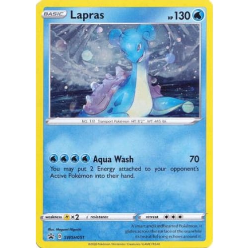 Lapras (SWSH051/184) Promo Holofoil - Single