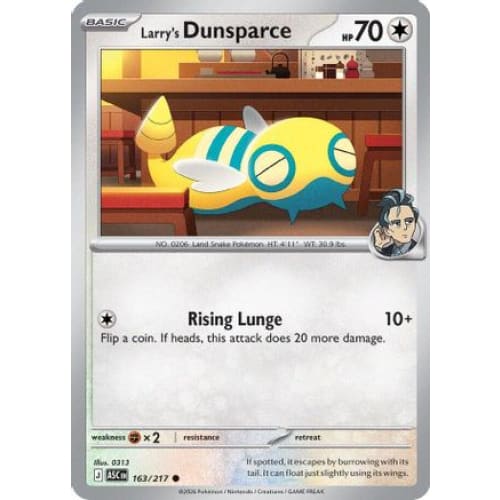 Larry’s Dunsparce (163) Common - Single