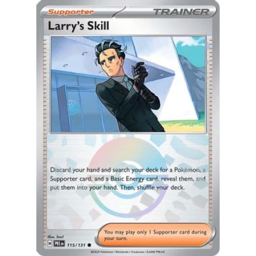 Larry’s Skill - 115/131 (Poke Ball Pattern) (115) Common