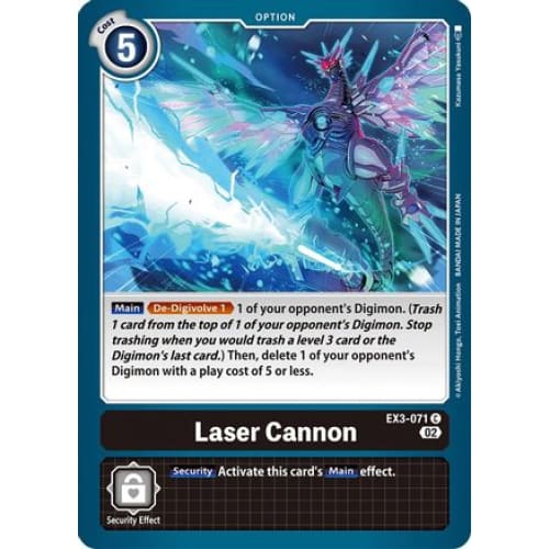 Laser Cannon - EX3-071 - Common - Single