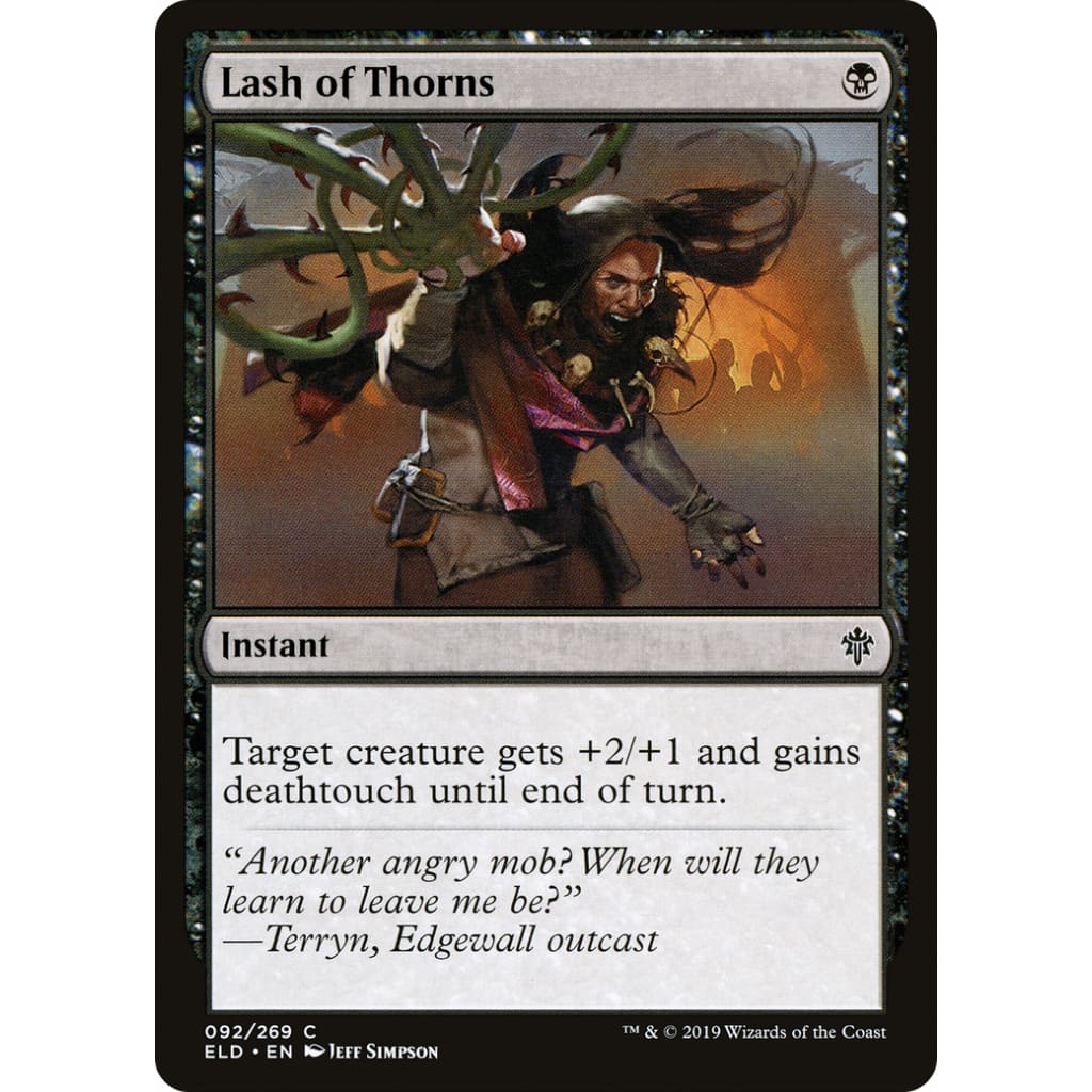 Lash of Thorns (ELD-092) - Single
