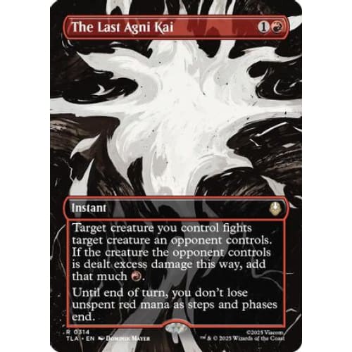 The Last Agni Kai (Borderless) (TLA-314) - Single