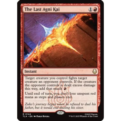 The Last Agni Kai (TLA-144) - Single