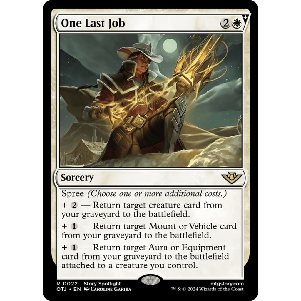 One Last Job (OTJ-022) Foil - Single