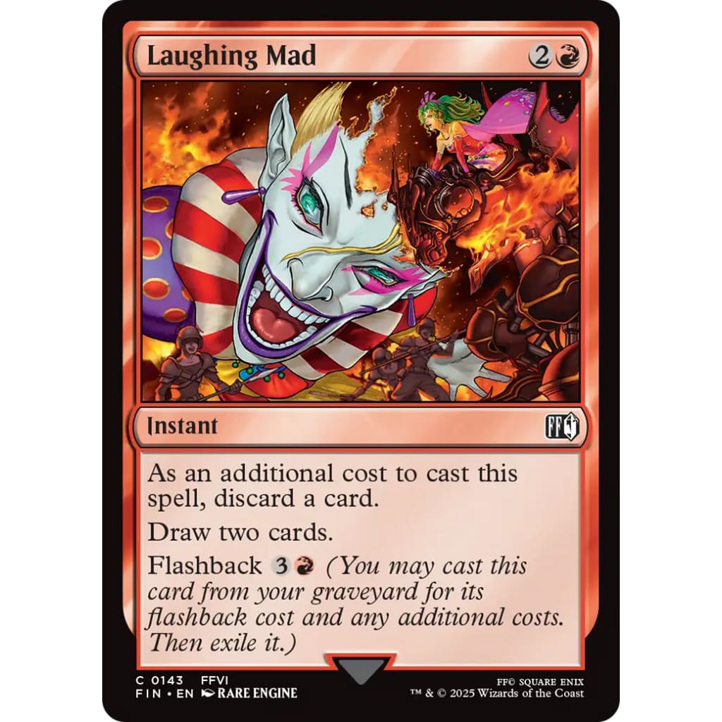 Laughing Mad (FIN-143) Foil - Single