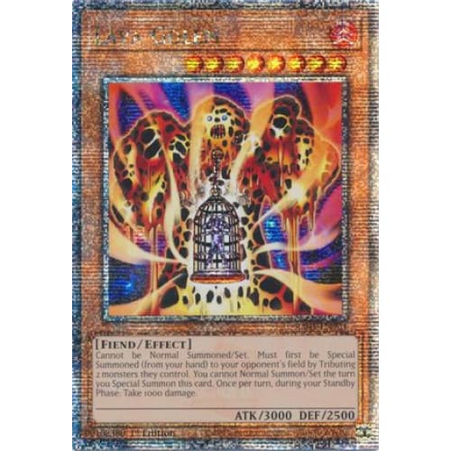 Lava Golem (Quarter Century Secret Rare) - RA01-EN001