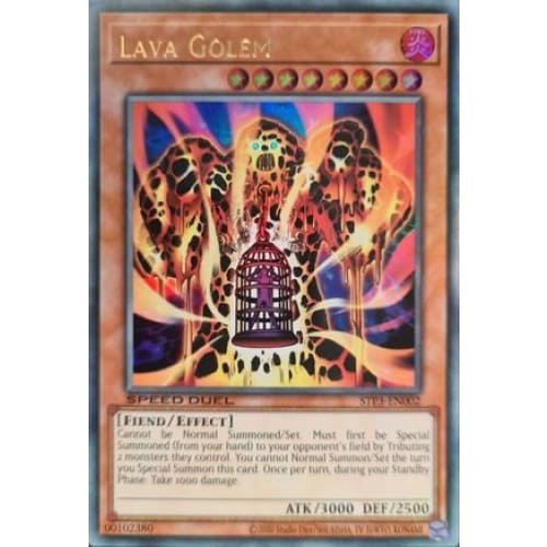 Lava Golem (STP3-EN002) Ultra Rare Unlimited - Single