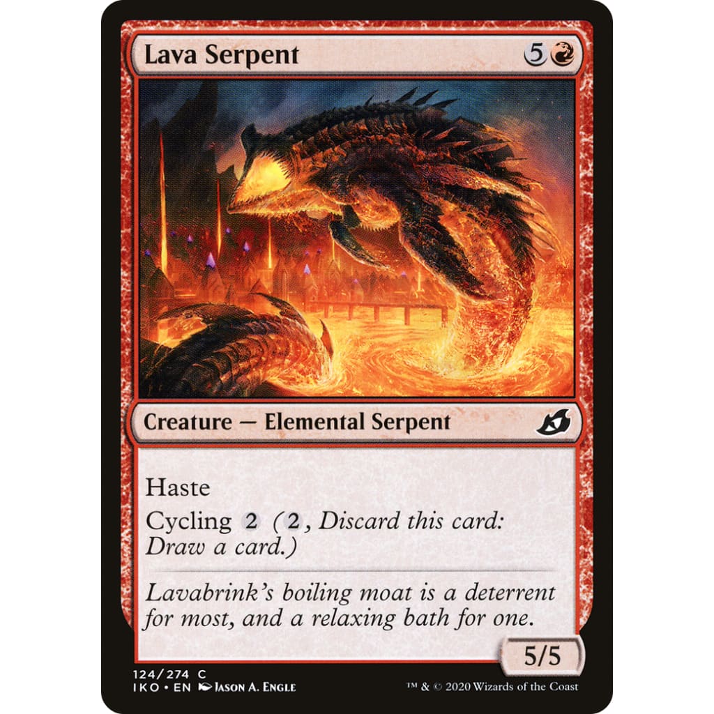 Lava Serpent (IKO-124) - Single
