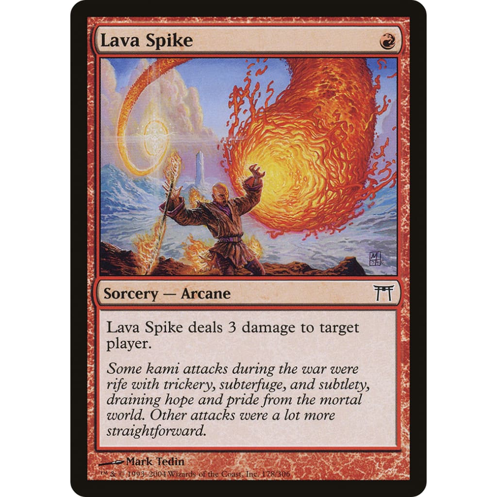 Lava Spike (CHK-178) Foil - Single