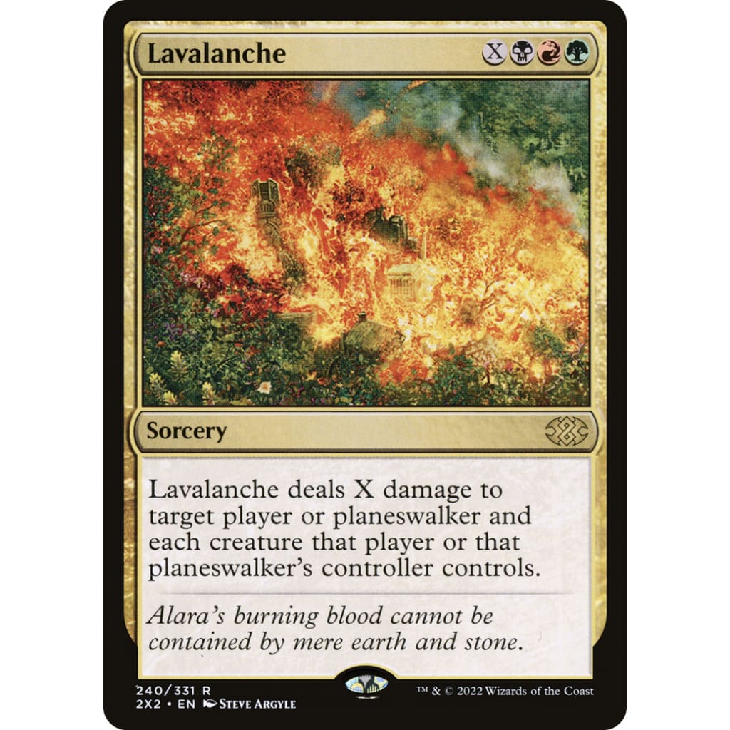 Lavalanche (2X2-240) - Single