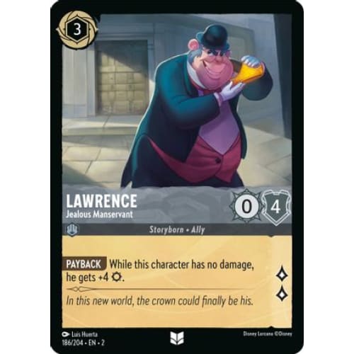 Lawrence - Jealous Manservant (186/204) - Rise