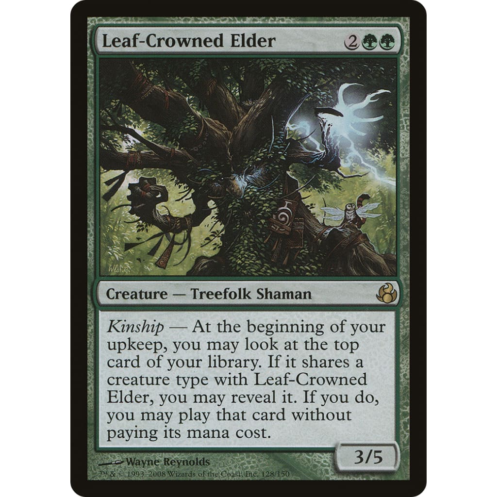 Leaf-Crowned Elder (MOR-128) - Single