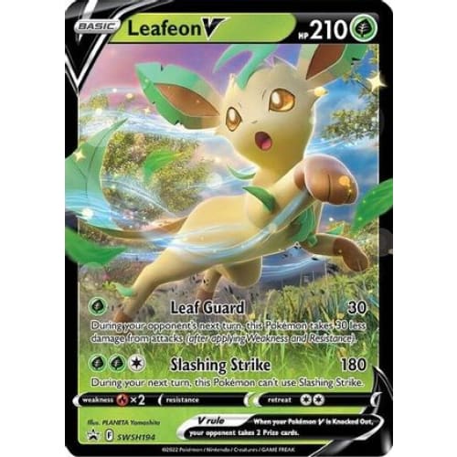 Leafeon V (SWSH194/184) Promo Holofoil - Single