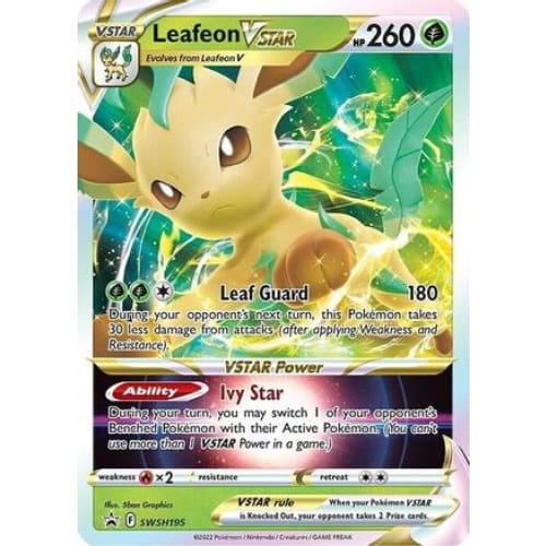 Leafeon VSTAR (SWSH195/184) Promo Holofoil - Single