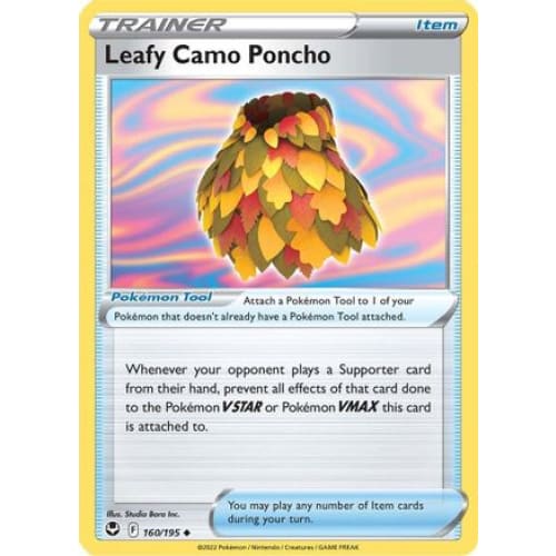 Leafy Camo Poncho (160/195) Uncommon - Single