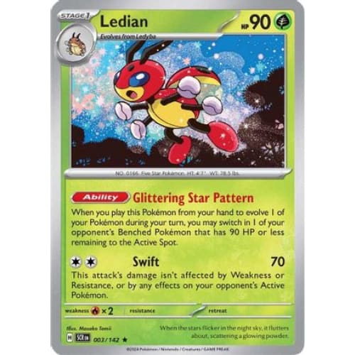 Ledian (3) Rare Classic Holofoil - Single