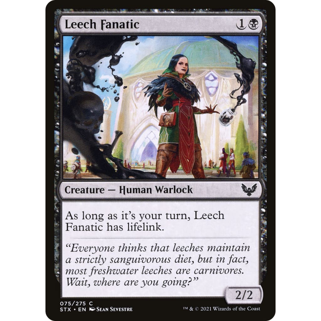 Leech Fanatic (STX-075) Foil - Single