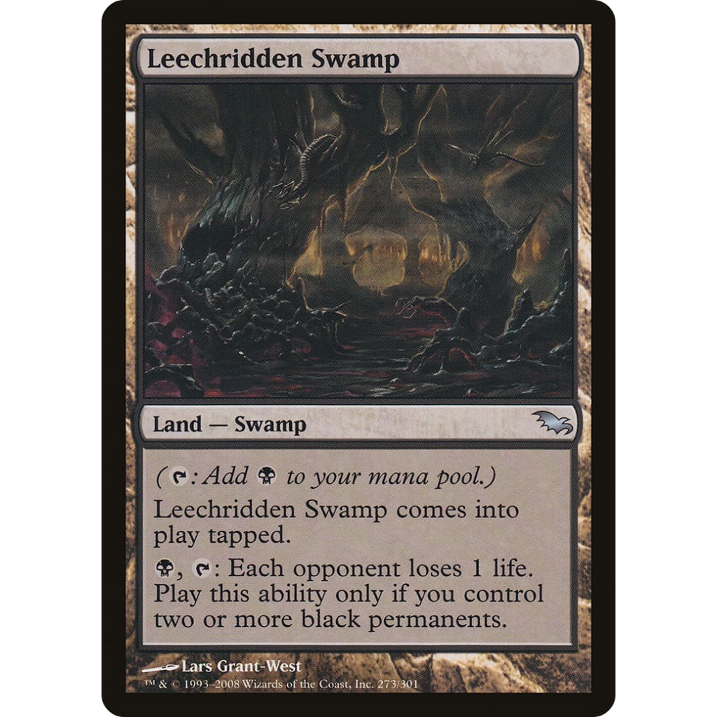 Leechridden Swamp (SHM-273) Foil - Single