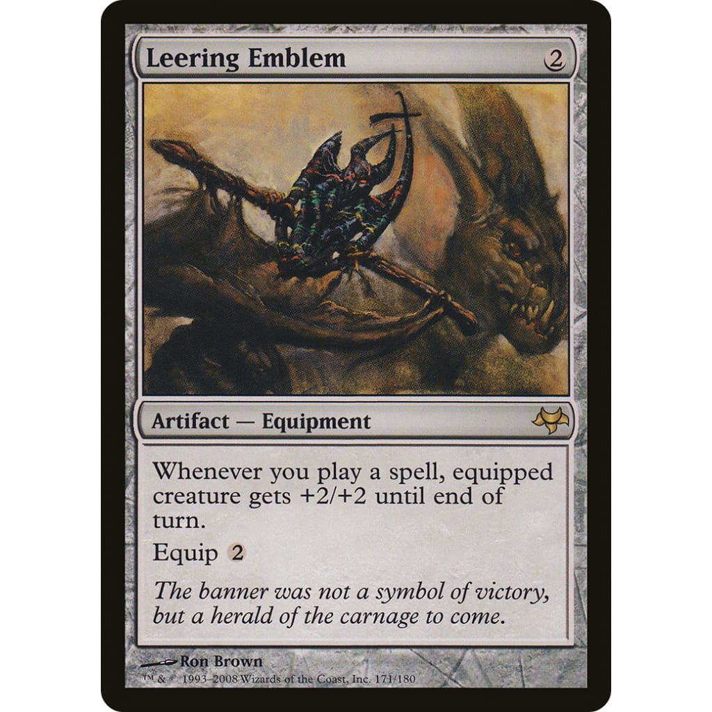 Leering Emblem (EVE-171) - Single